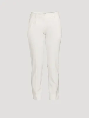 Stretch-Wool Trousers
