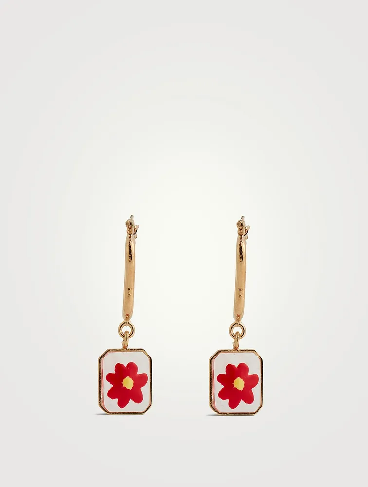 Daisy Glass Earrings