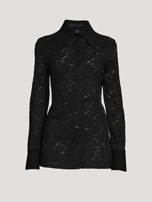 Stretch Lace Shirt