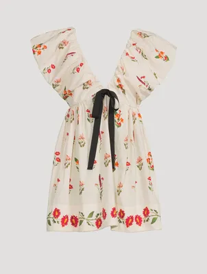 Horizonte Mini Dress Floral Print