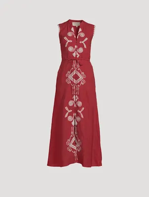 Yvonne Sleeveless Maxi Dress