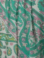 Fenji Printed Off-The-Shoulder Top