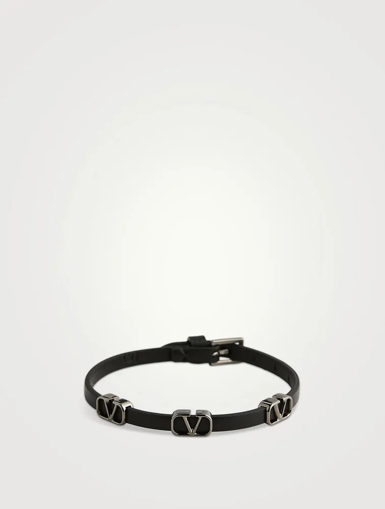 VLOGO Leather Bracelet