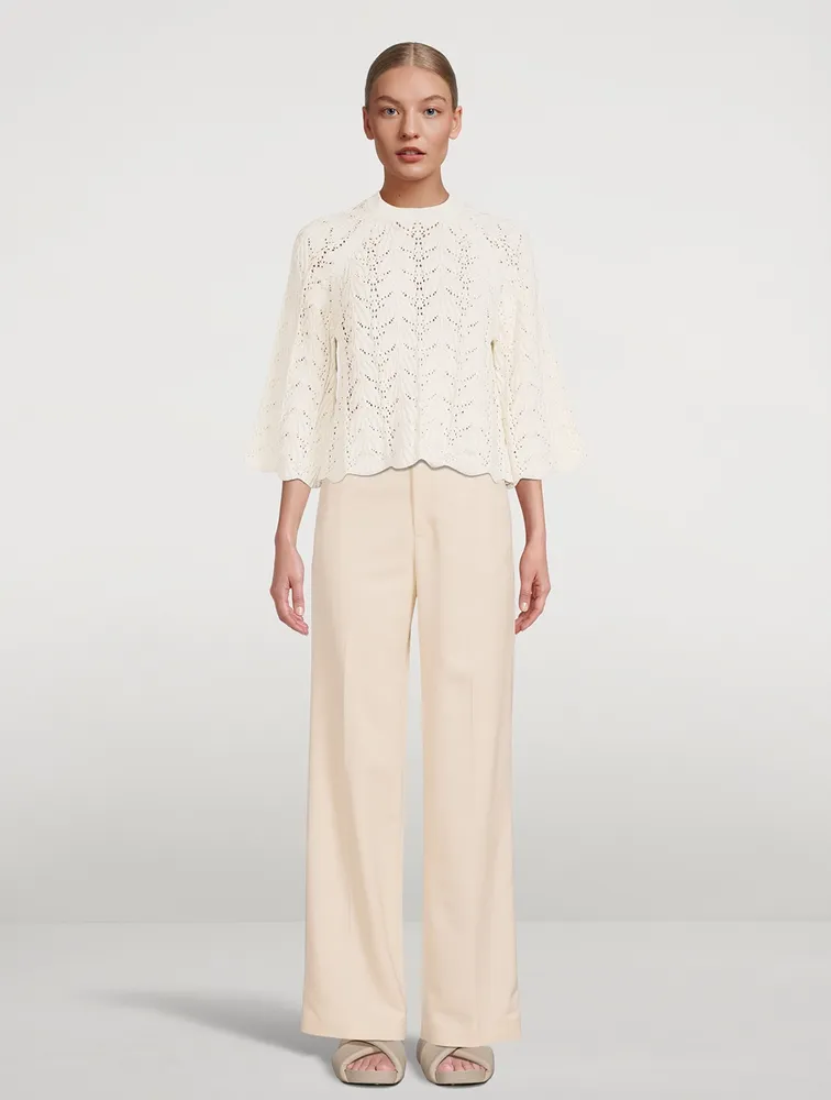 Cabra Crochet Top