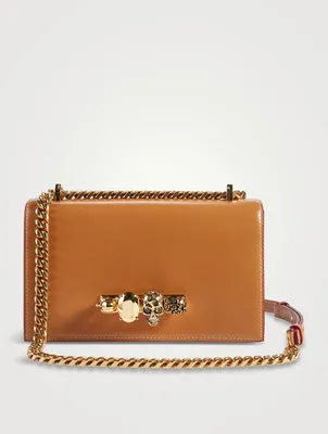 Jewelled Leather Satchel