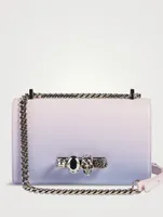 Jewelled Ombré Leather Satchel
