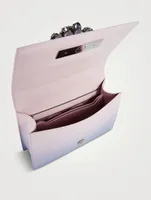 Jewelled Ombré Leather Satchel