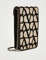 Locò Toile Iconographe Crossbody Phone Case
