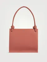 Medium Giro Leather Top Handle Bag