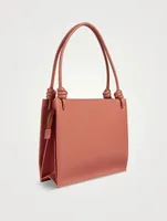 Medium Giro Leather Top Handle Bag