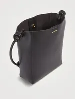 Giro Leather Crossbody Tote Bag