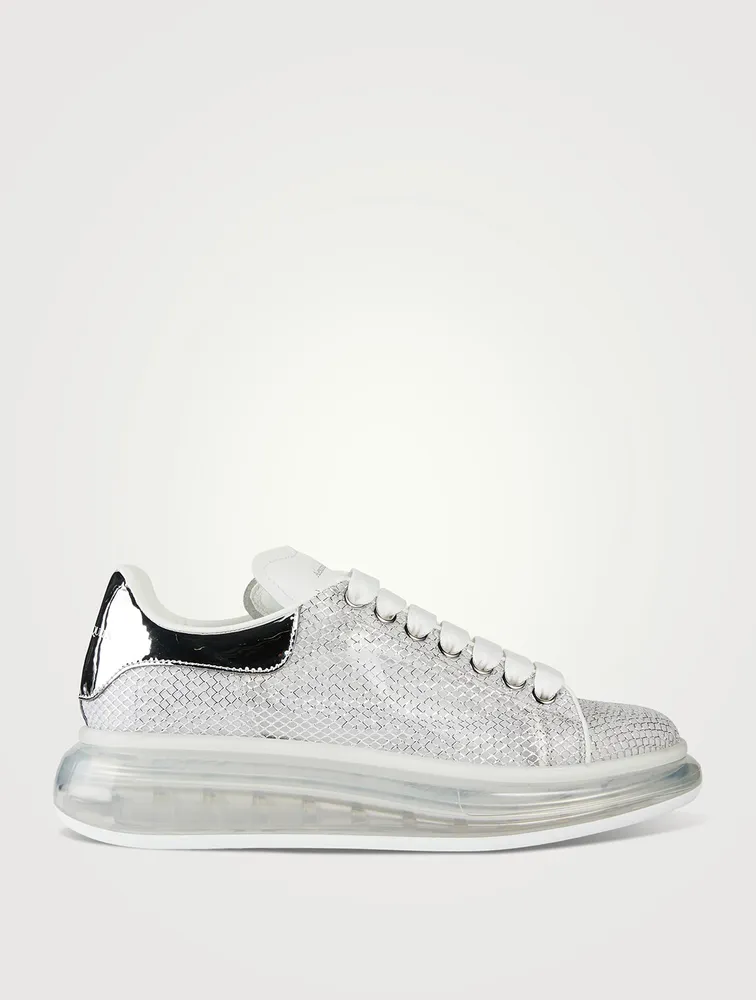 Oversized Transparent Mesh Sneakers