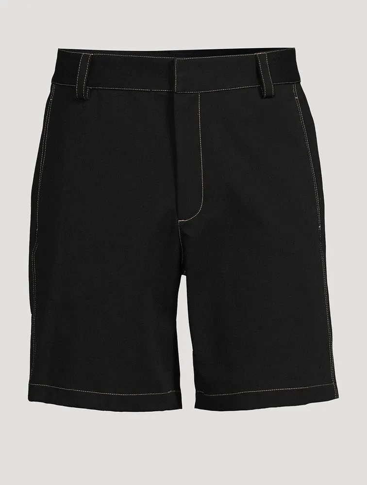 Stretch Cotton Shorts