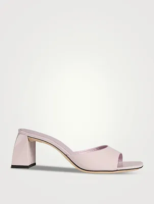 Romy Patent Leather Mules