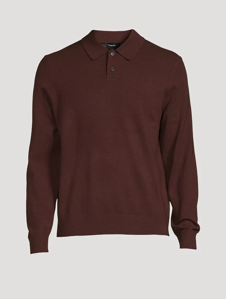 Wool And Cashmere Polo Shirt
