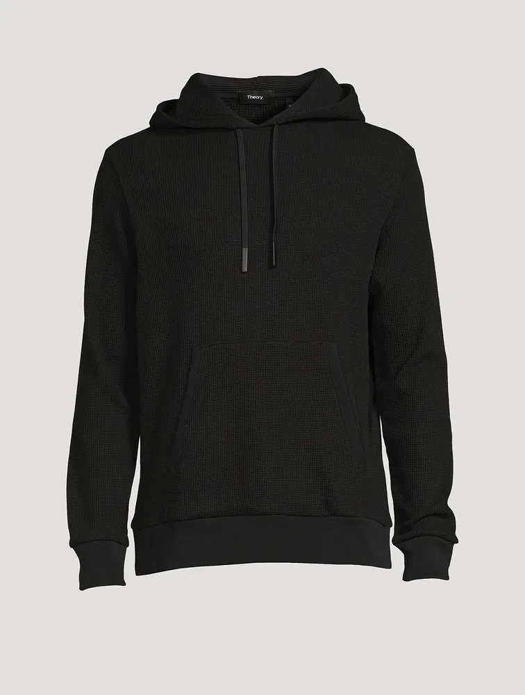 Mattis Cotton Waffle Knit Hoodie