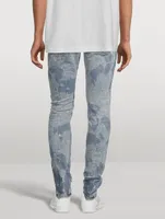 Mid-Rise Slim Jeans