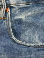 Mid-Rise Slim Jeans