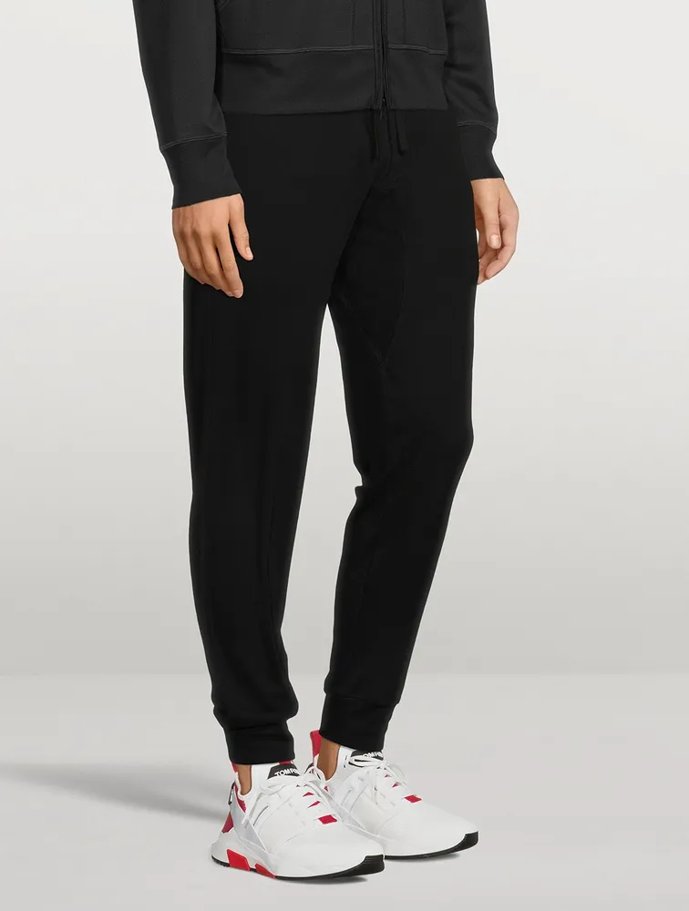 Lago Neoprene And Suede Sneakers