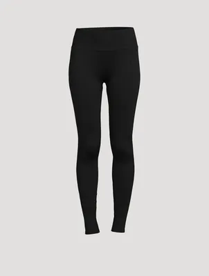 Seamless Cable-Knit Leggings
