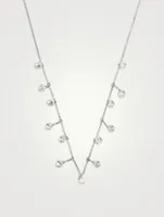 Danaé 18K White Gold Choker Necklace With Diamonds