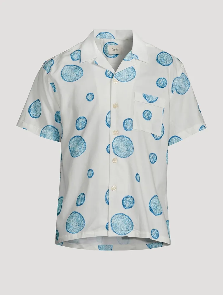 Pool Corduroy Shirt Boule Print