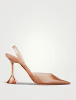 Holli PVC Slingback Pumps