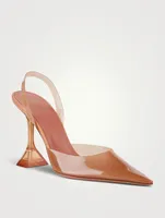 Holli PVC Slingback Pumps