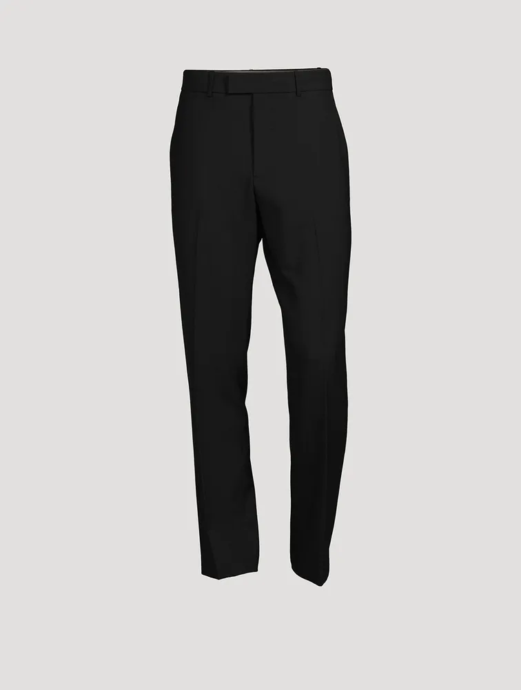 Stretch Wool Suit Pants