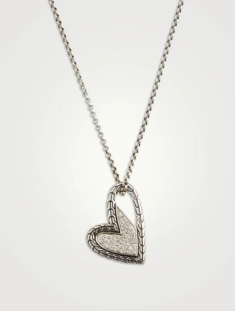 Manah Pavé Pendant Necklace