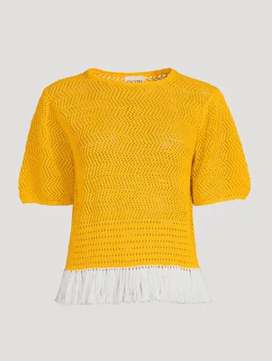 Carisa Crochet Blouse