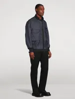Wool And Mohair Bomber Jacket