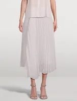 Annica Pleated Wrap Skirt