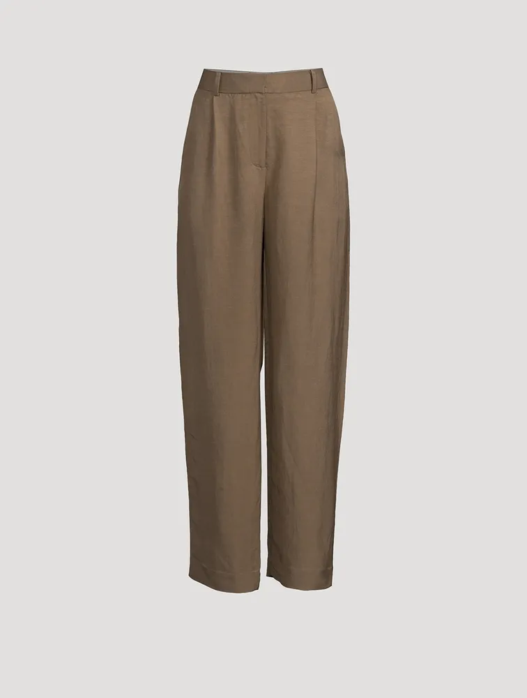 Agneta Wide-Leg Trousers