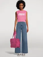 Rope Cropped Vest