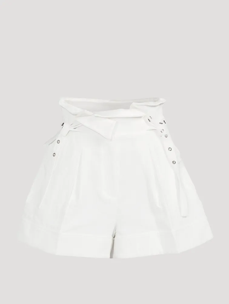 Paper-Bag Shorts