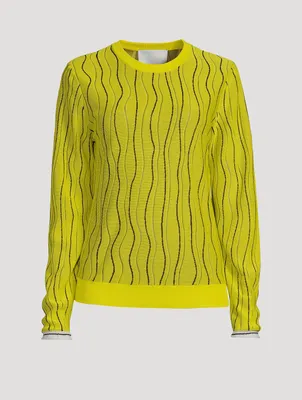 Art Nouveau Jacquard Sweater