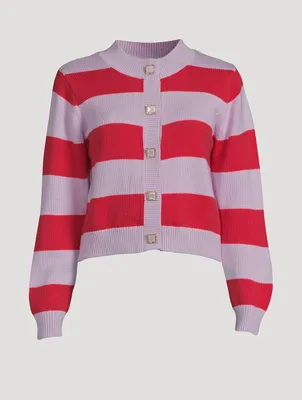 Dee Striped Cardigan
