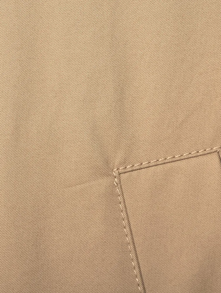 Delon Cotton Trench Coat