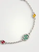 Sterling Silver Interlocking G Bracelet