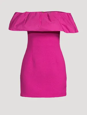 Cecily Off-The-Shoulder Mini Dress