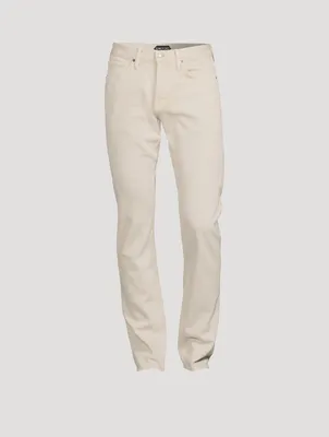 Corduroy Slim-Fit Pants