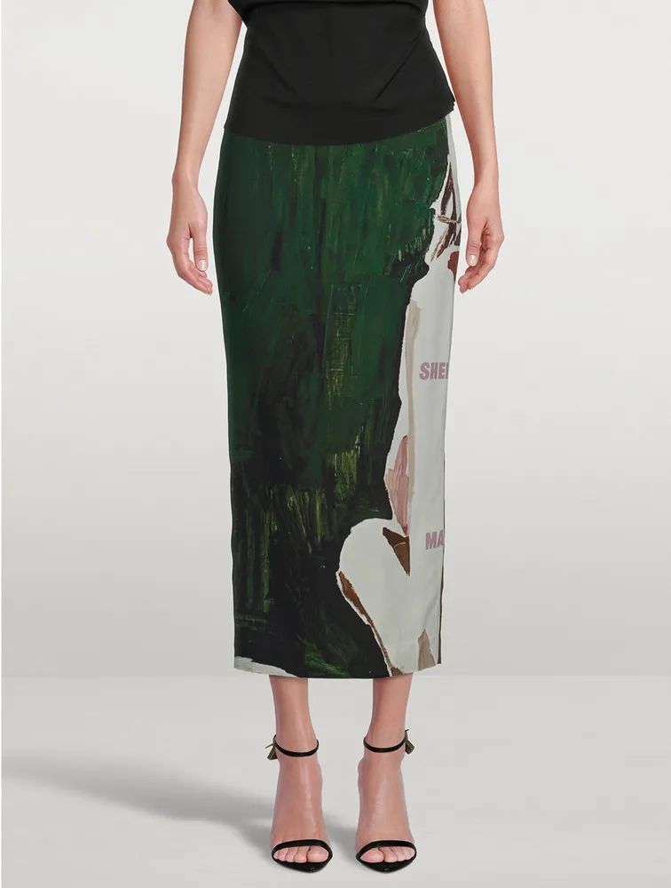 Native Midi Skirt New York Review of Books Print