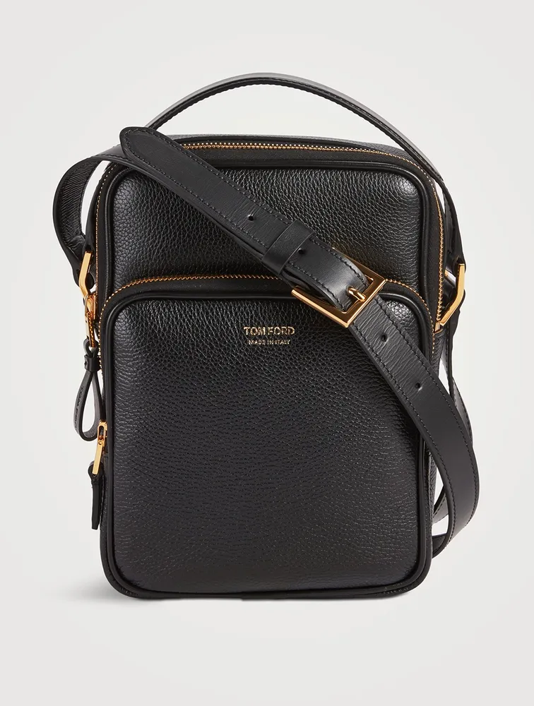 Leather Mini Messenger Bag