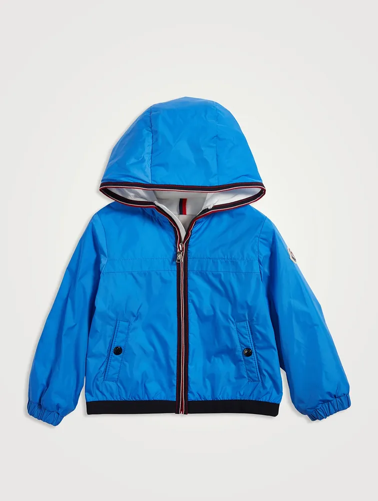 Anton Nylon Rain Jacket With Hood