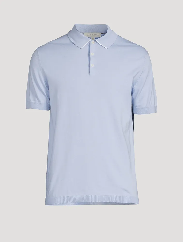 Roslyn Cotton Knit Polo