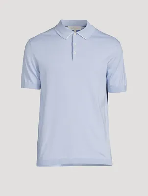 Roslyn Cotton Knit Polo