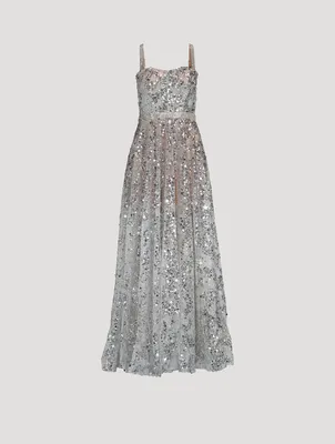 Midnight Embellished Gown