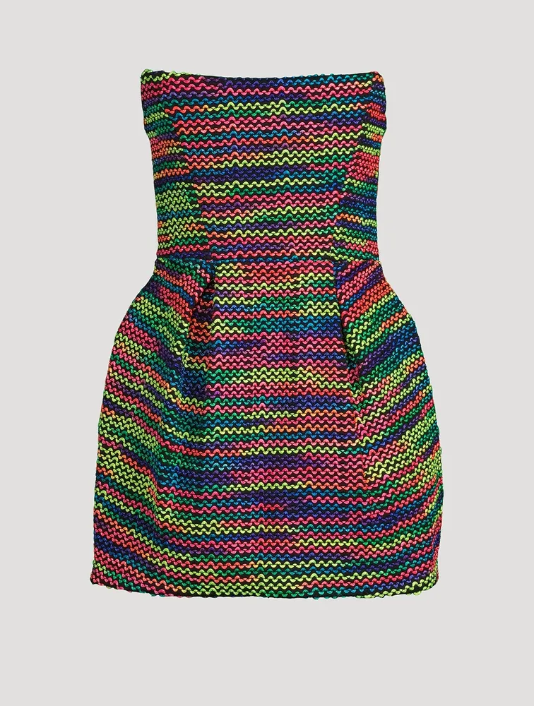 Maraya Knit Corset Mini Dress
