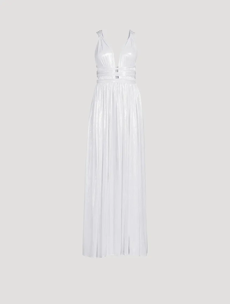 Goddess Metallic Gown